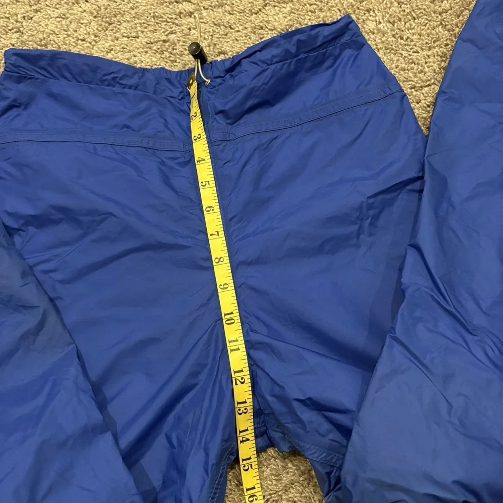 Vintage North Face Brown Label Gore-Tex Shell Pants Made In USA Blue Medium 80's